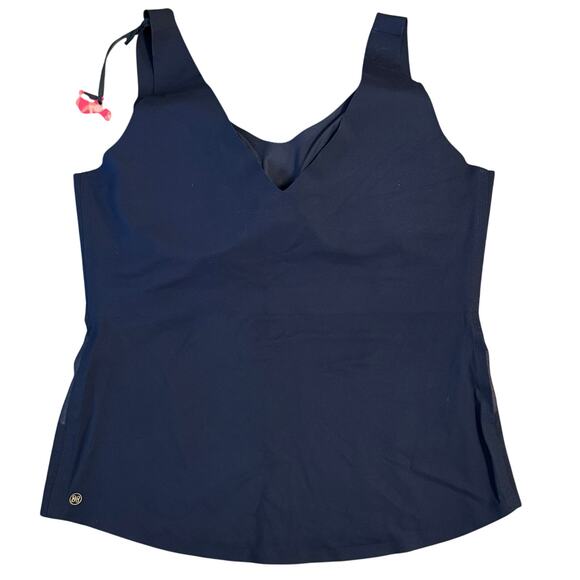 Honeylove Women’s LiftWear Tank Wireless Shapewear Intimates Runway Black Sz 2X - Picture 2 of 11